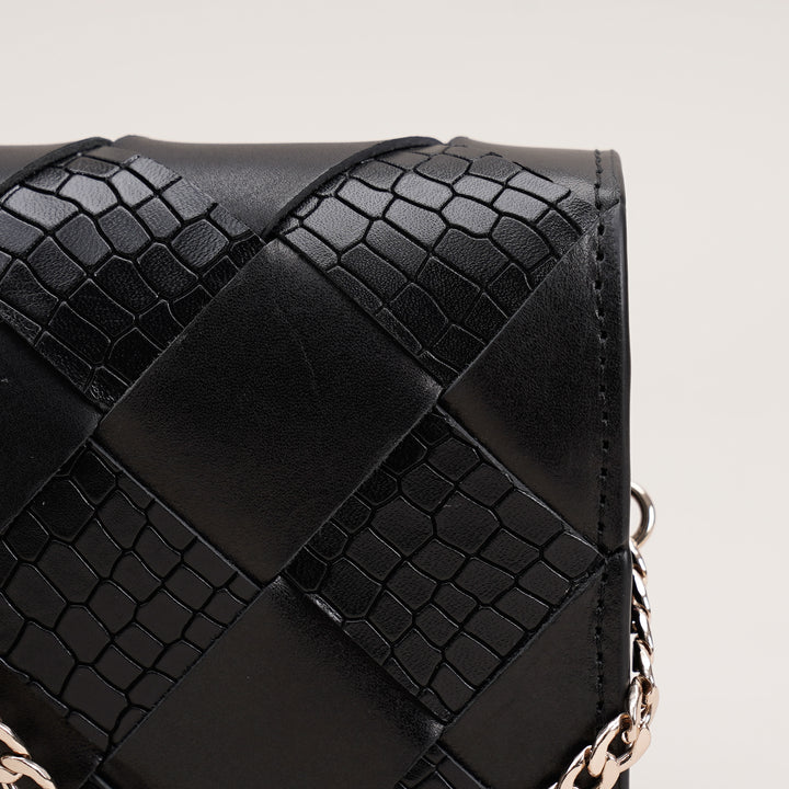 Camille Clutch Large Black