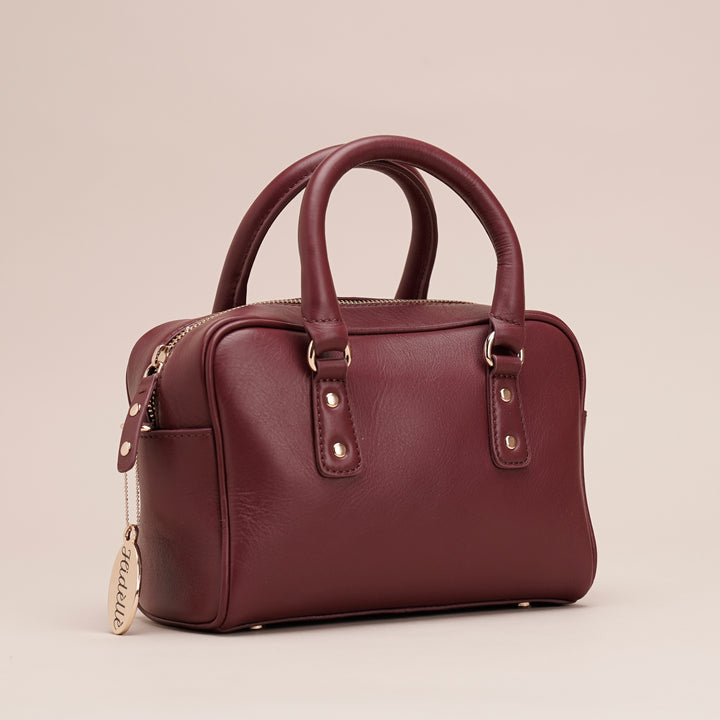 AVRIL SATCHEL BORDEUX