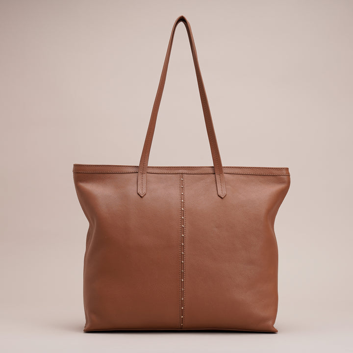 MILEY TOTE COGNAC