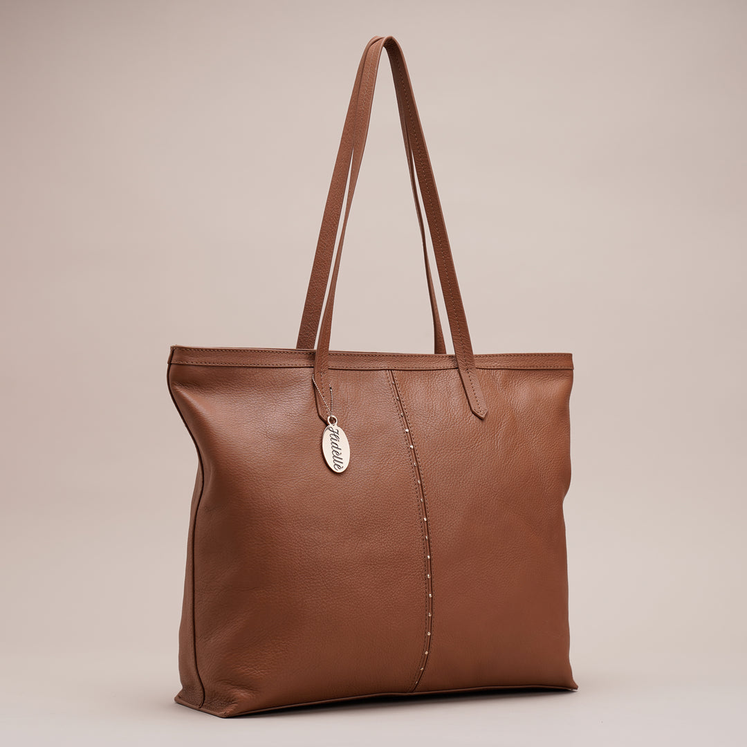 MILEY TOTE COGNAC