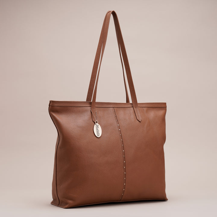 MILEY TOTE COGNAC