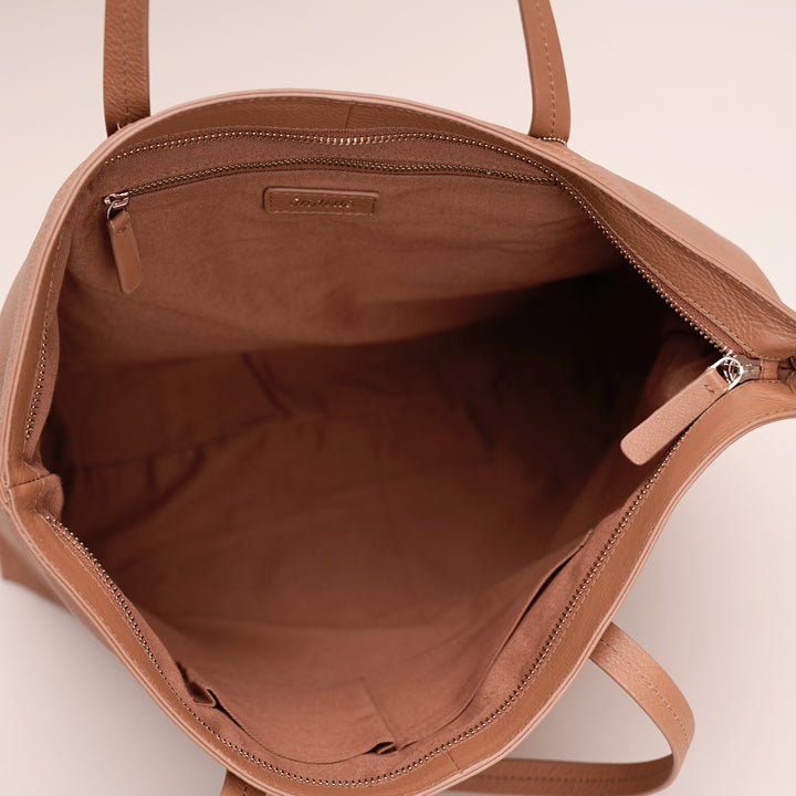 MILEY TOTE COGNAC