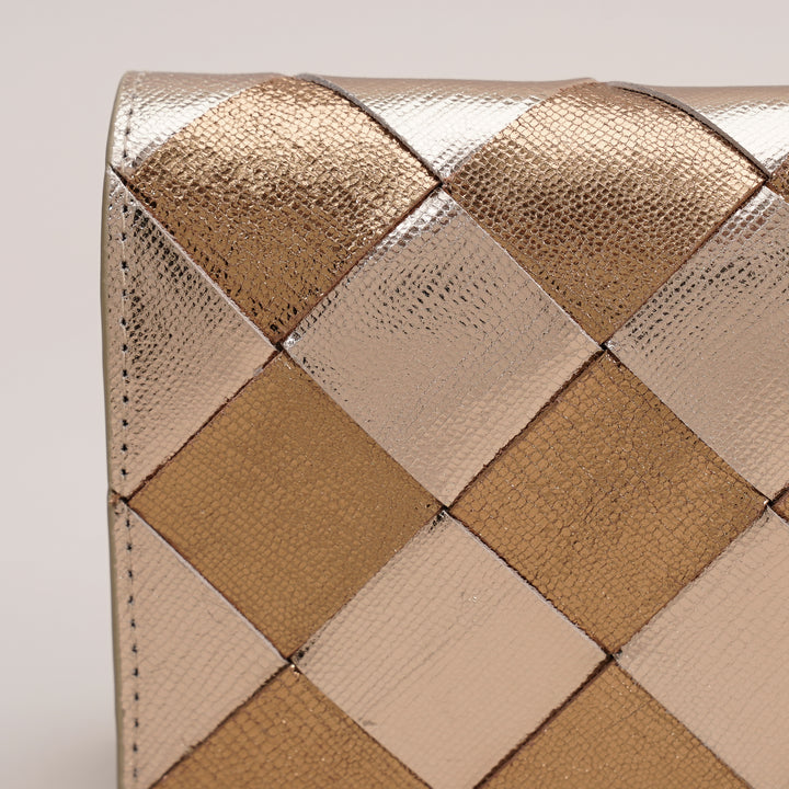 Camille Clutch Large Gold Copper