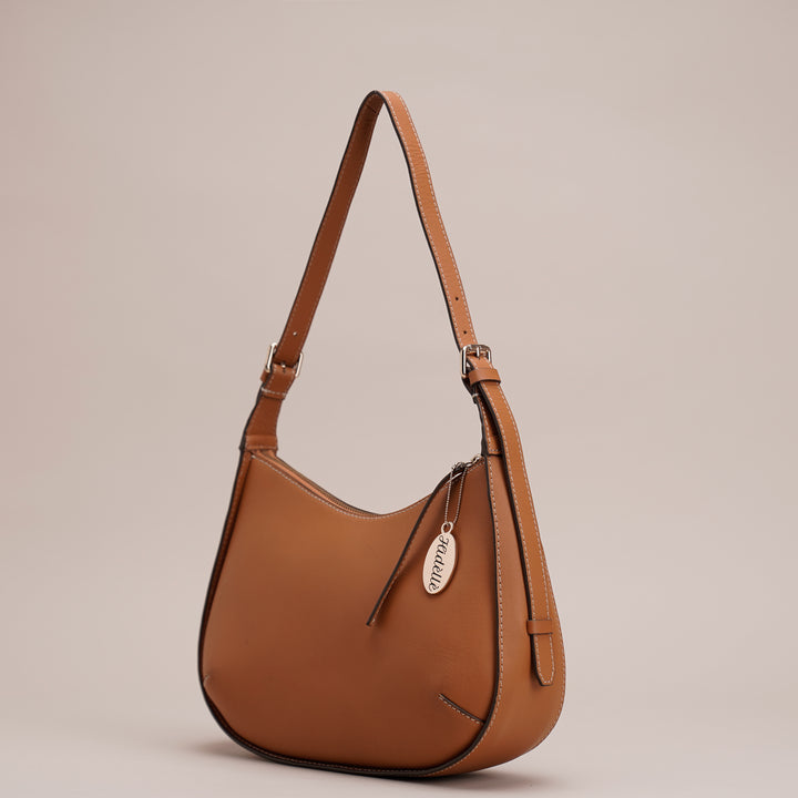 PAULINE HOBO BAG TAN