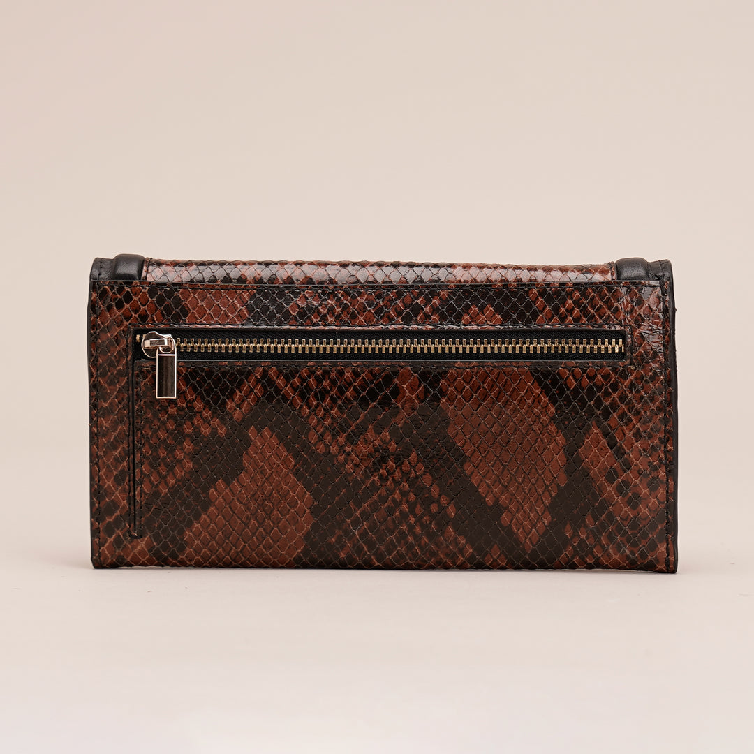 LILOU WALLET BLACK PYTHON