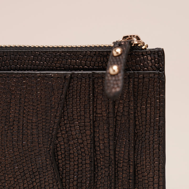 ISLA CARD HOLDER BRONZE
