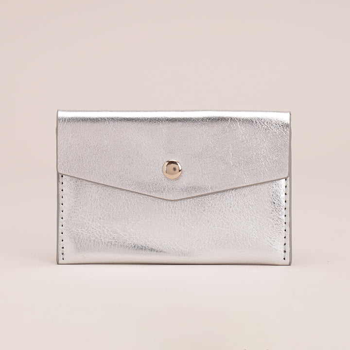 PETRA CARD HOLDER SILVER