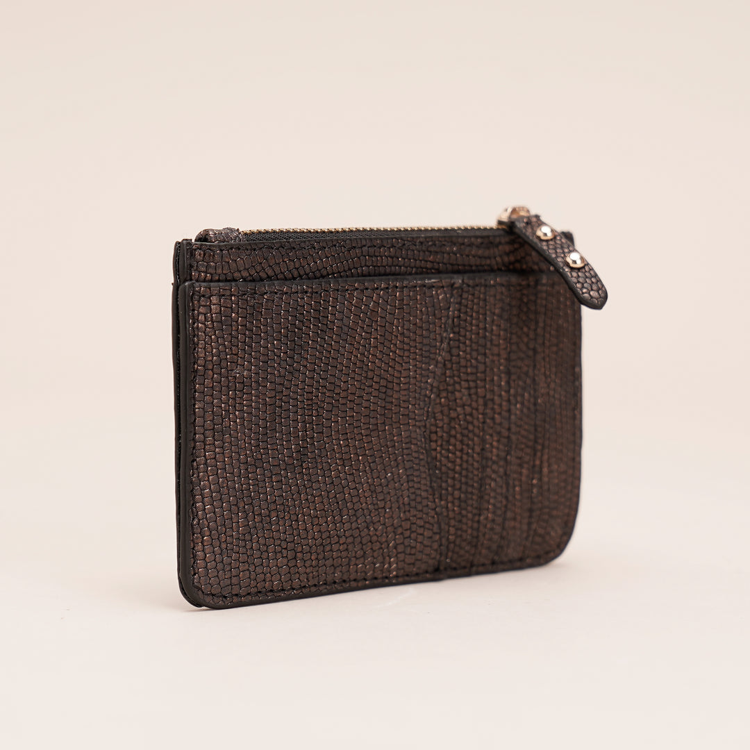 ISLA CARD HOLDER BRONZE