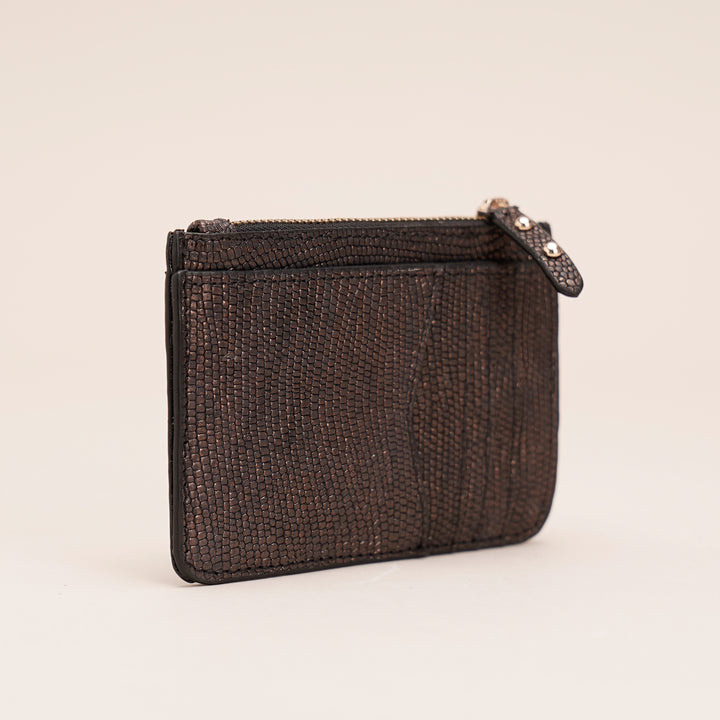 ISLA CARD HOLDER BRONZE