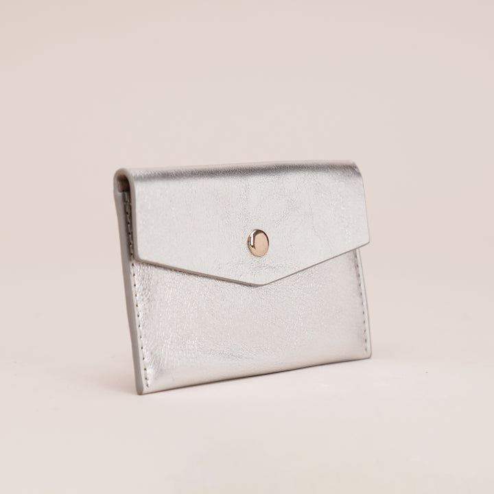 PETRA CARD HOLDER SILVER