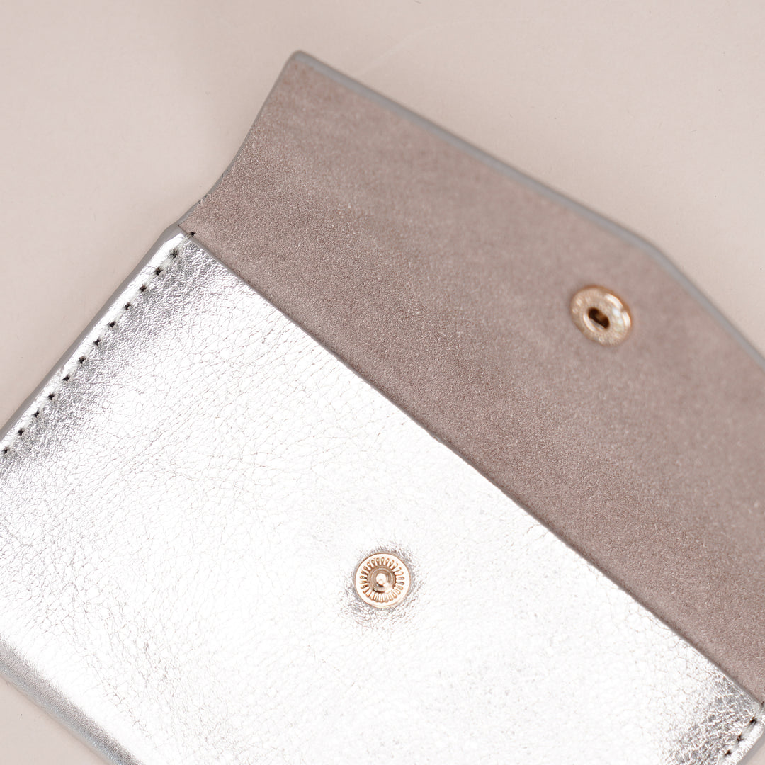PETRA CARD HOLDER SILVER