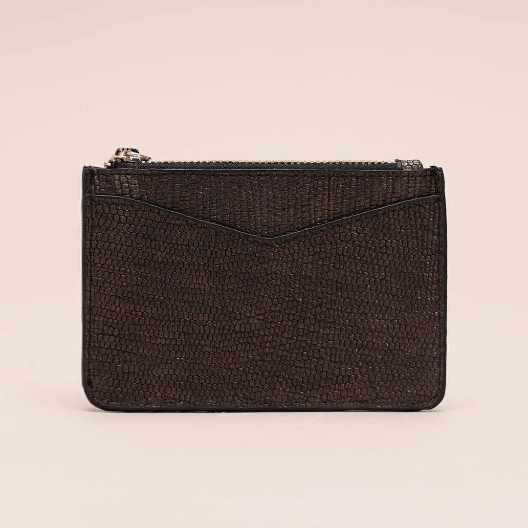 ISLA CARD HOLDER BRONZE
