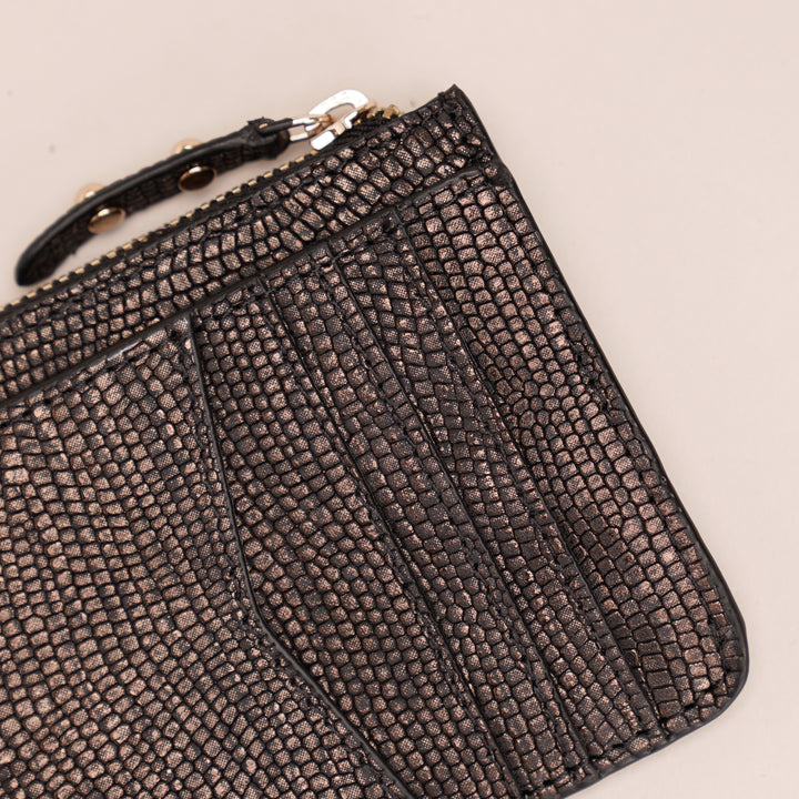 ISLA CARD HOLDER BRONZE