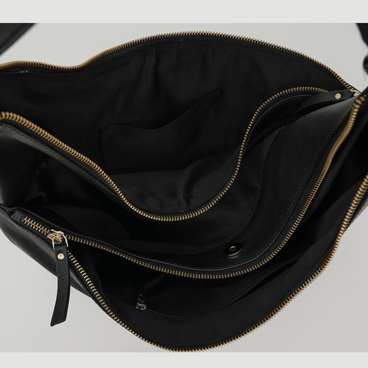 AUDREY EXCEL HOBO BLACK