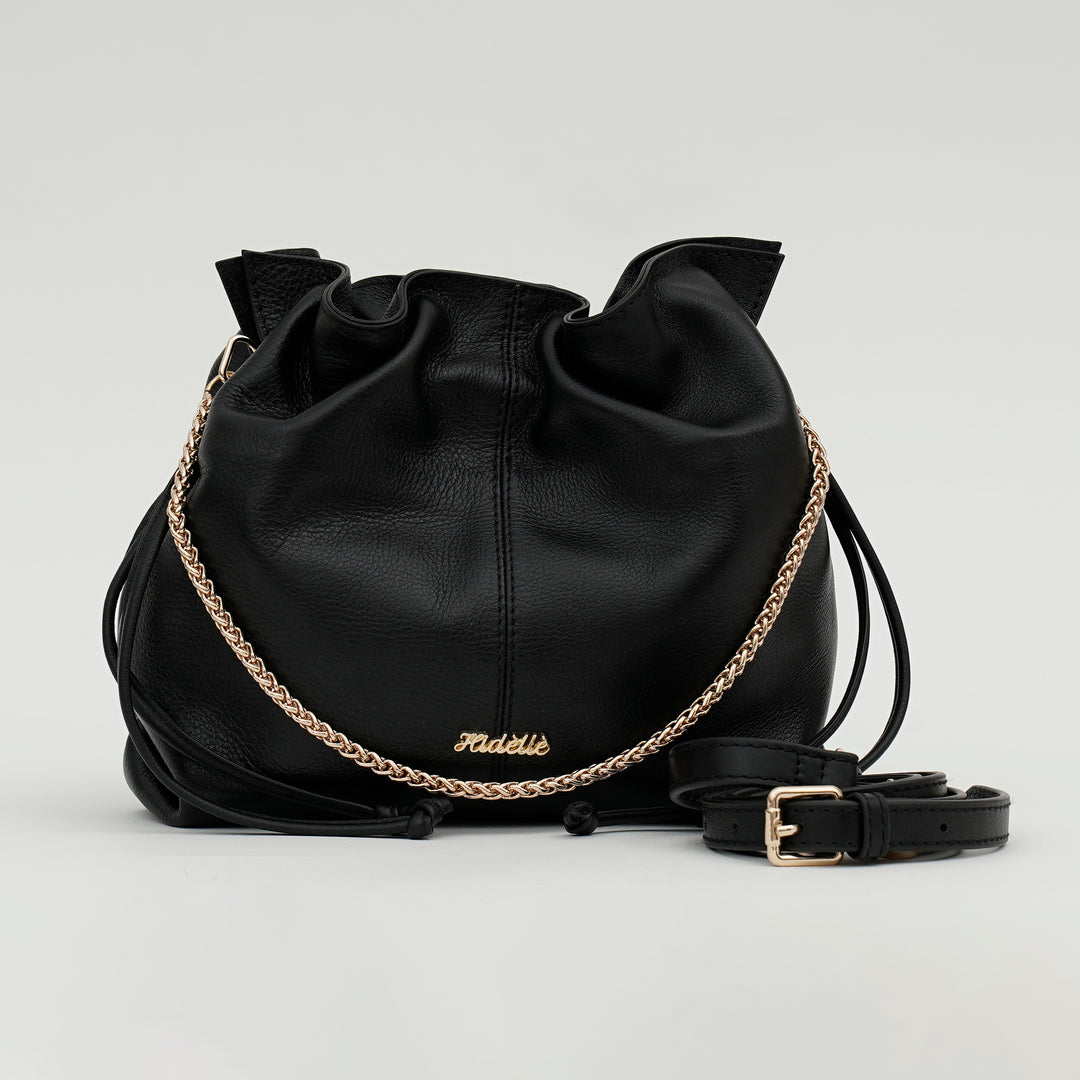 CLEMENCE SLING BAG BLACK