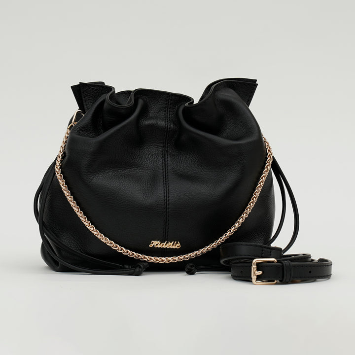 CLEMENCE SLING BAG BLACK