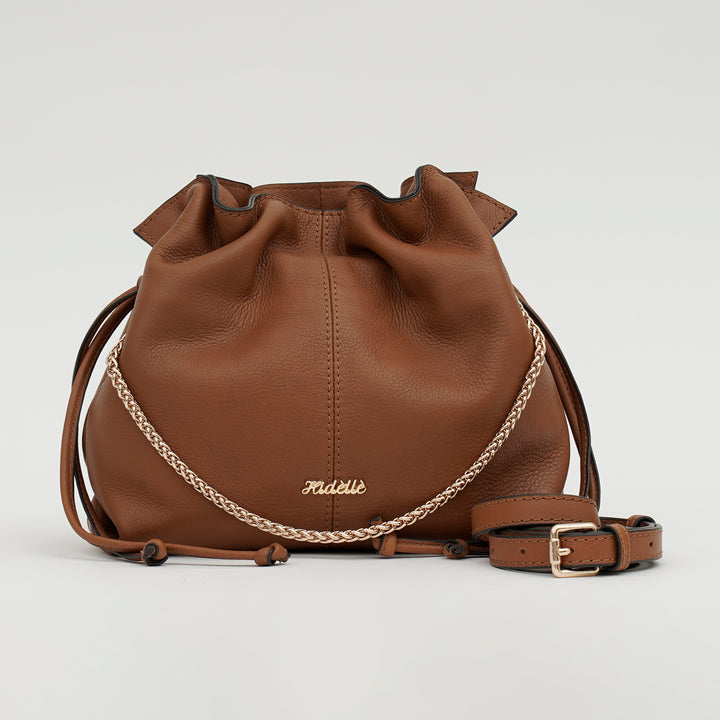 CLEMENCE SLING BAG TAN