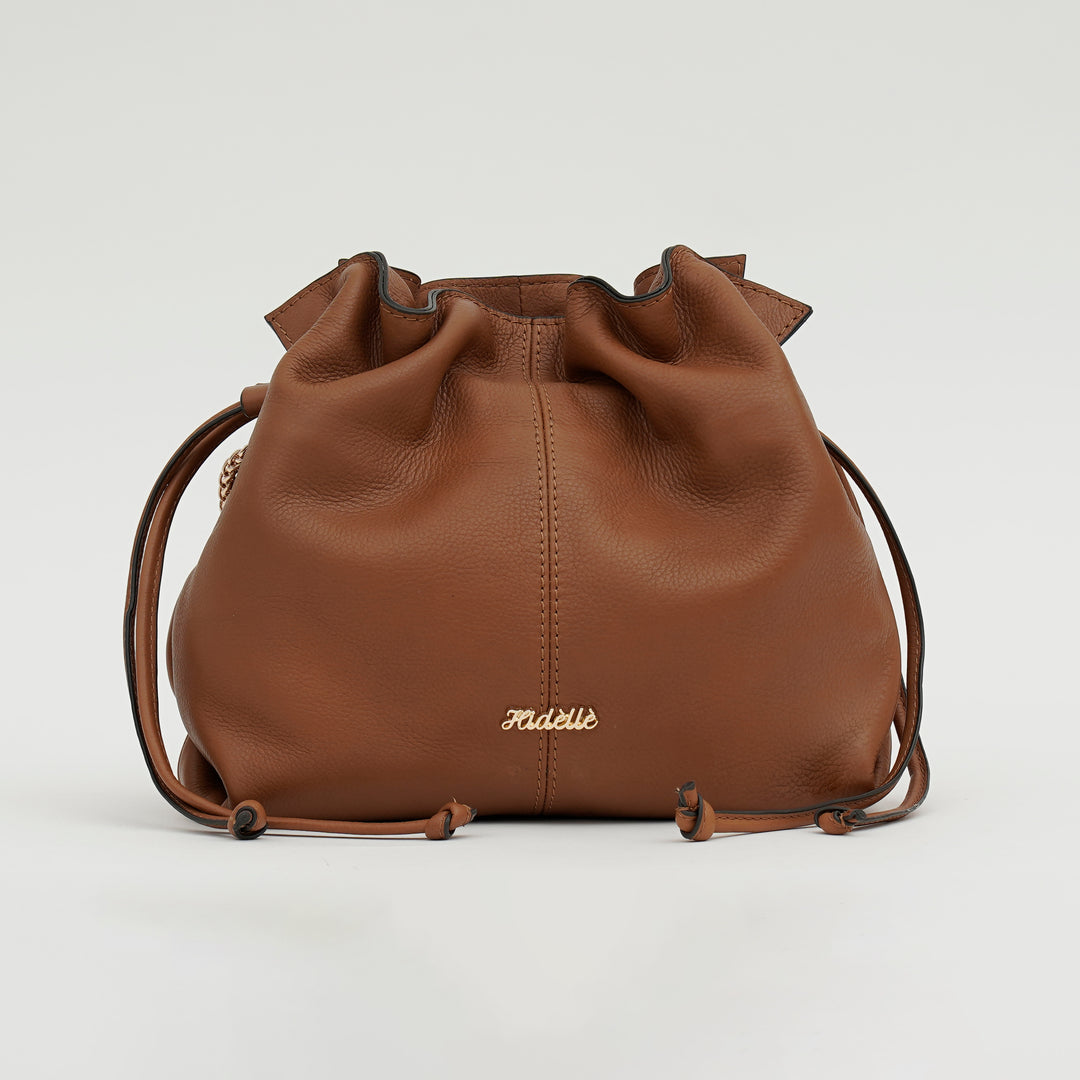 CLEMENCE SLING BAG TAN
