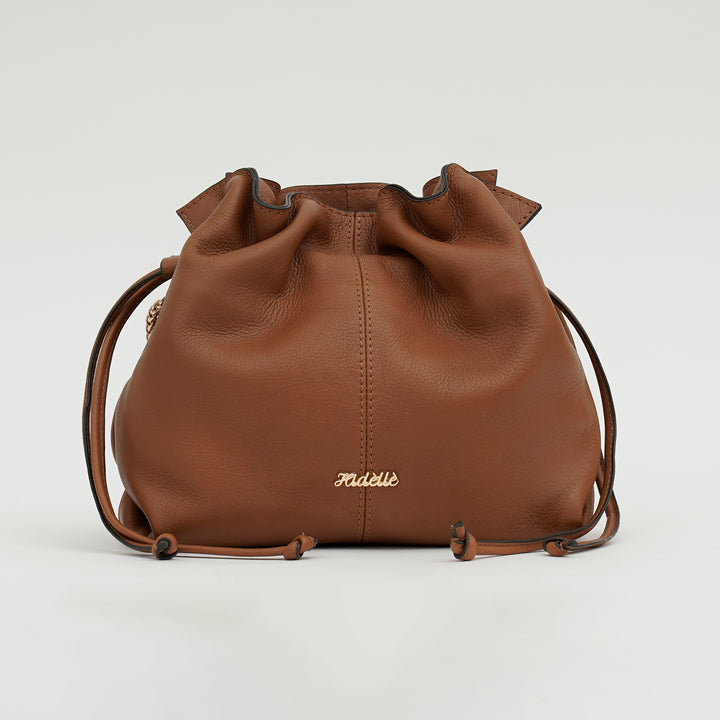 CLEMENCE SLING BAG TAN