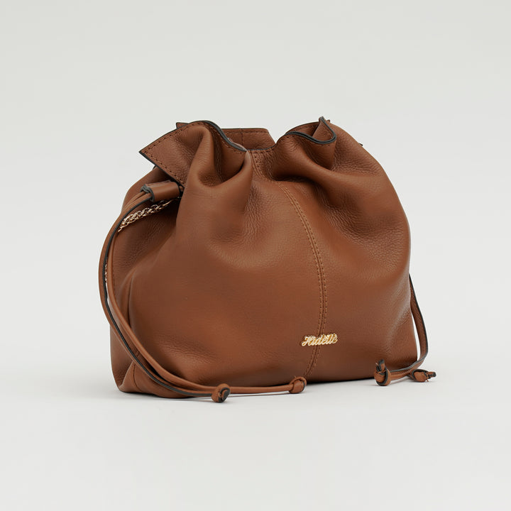 CLEMENCE SLING BAG TAN