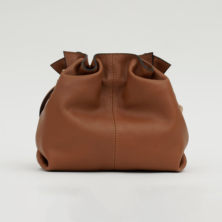CLEMENCE SLING BAG TAN