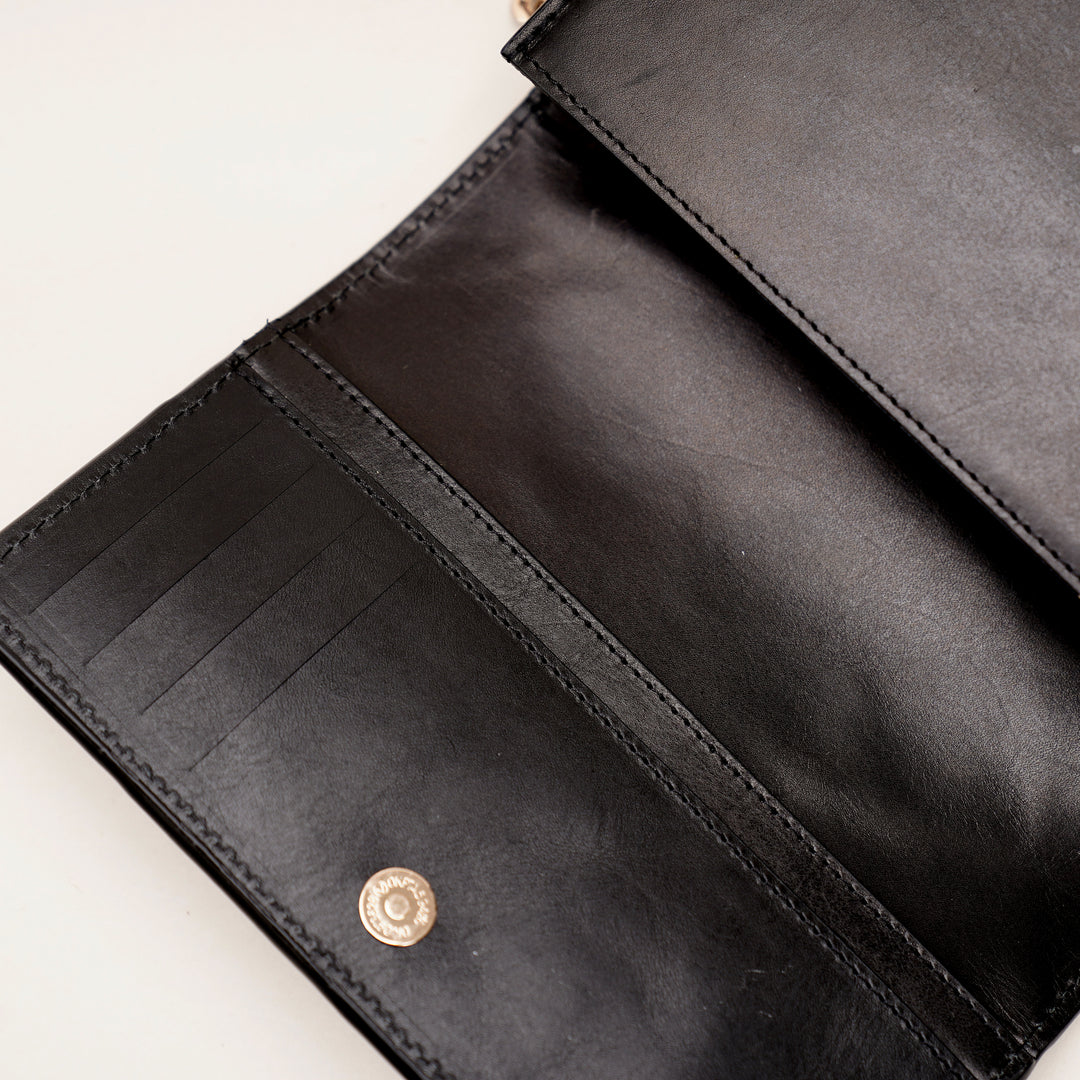 Camille Clutch Large Black