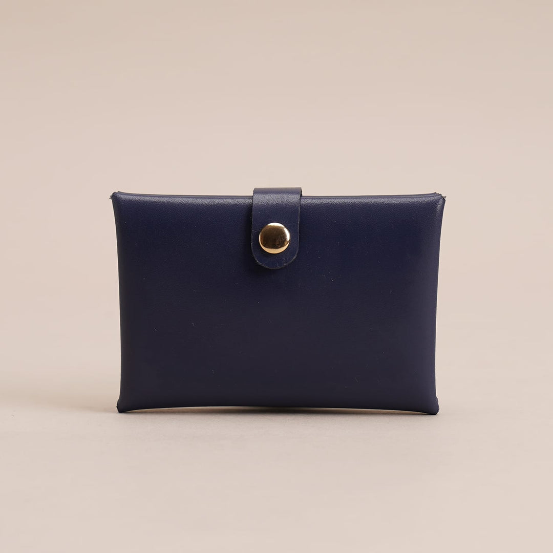 Amy Mini Card Holder Blue - HIDELLE