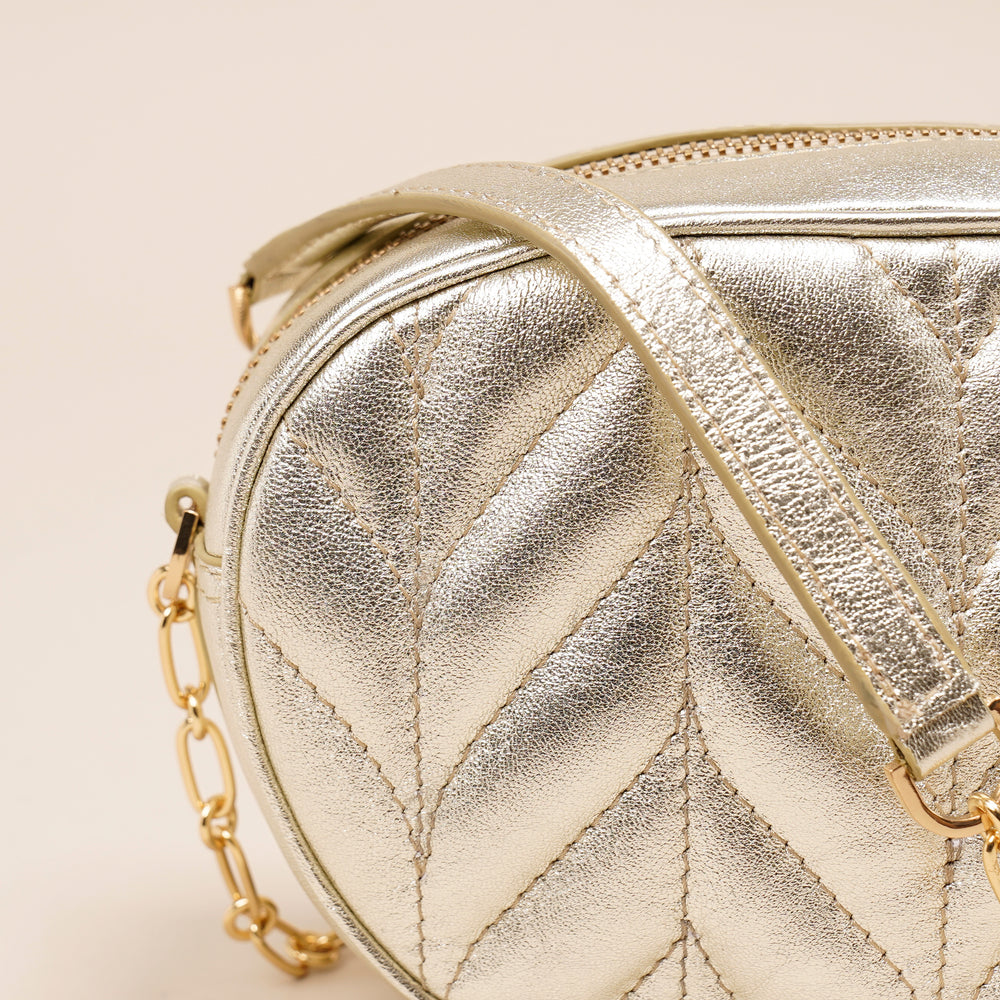 Anna Sling Bag Platine - HIDELLE