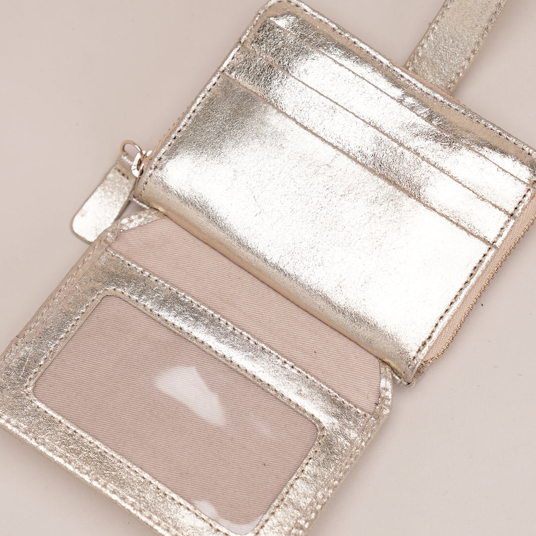 Arthur Wallet Gold - HIDELLE