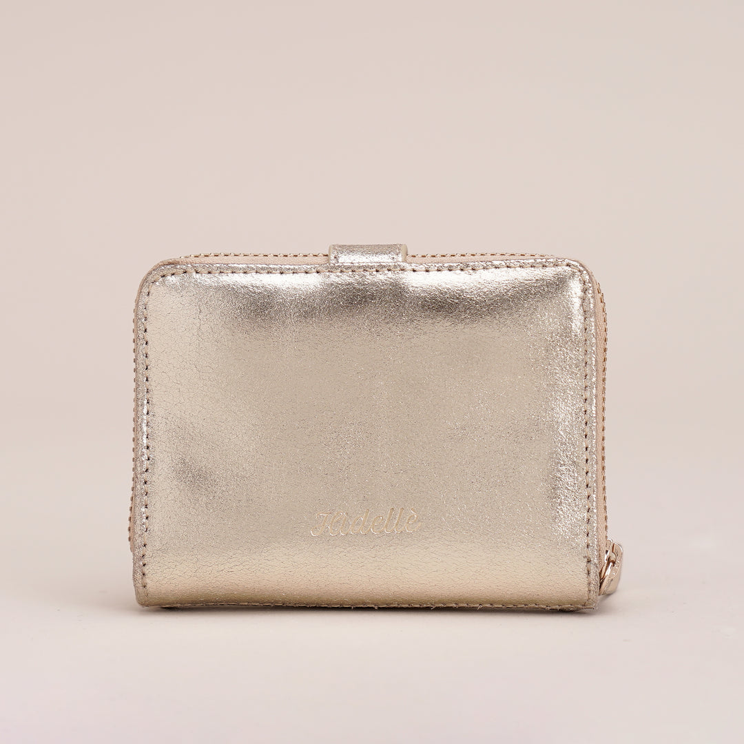 Arthur Wallet Gold - HIDELLE