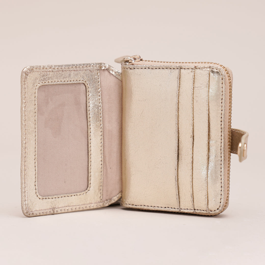 Arthur Wallet Gold - HIDELLE