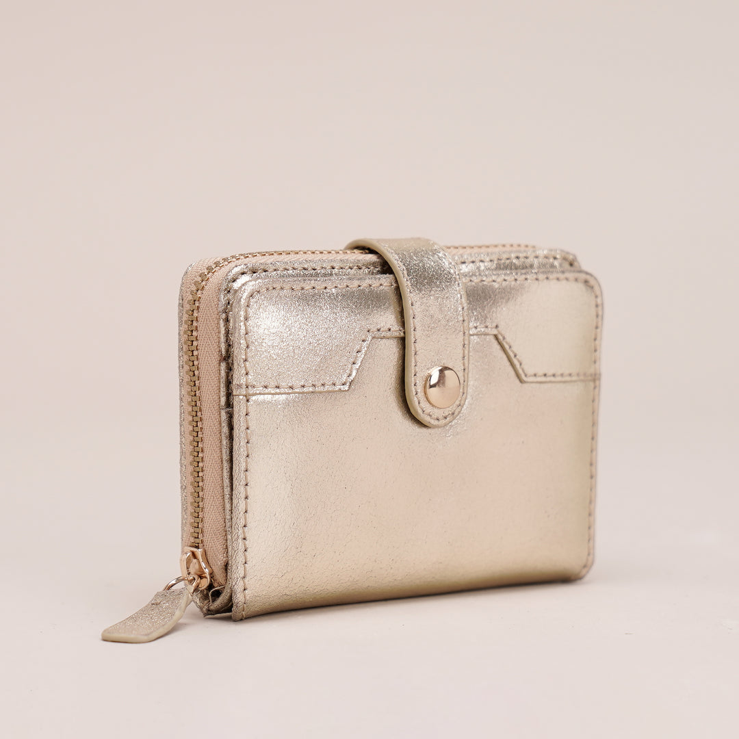 Arthur Wallet Gold - HIDELLE