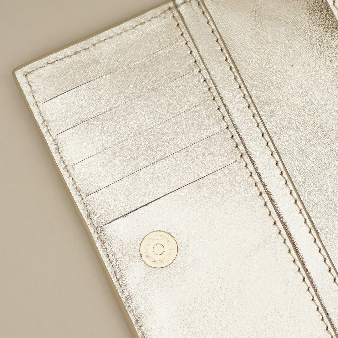 Camille Clutch Gold/silver - HIDELLE