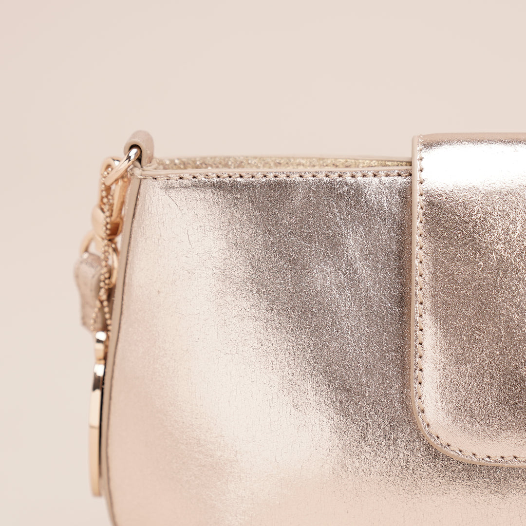 Briller Sling Bag Gold - HIDELLE