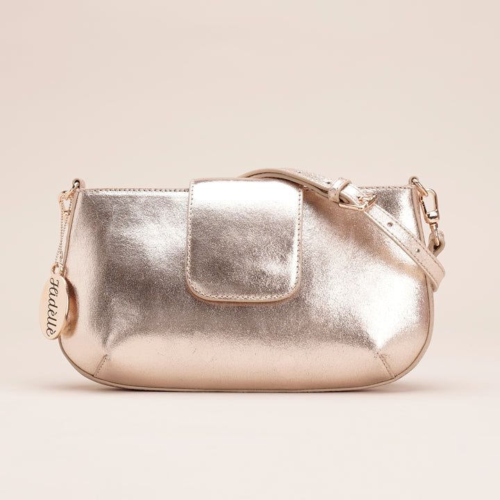 Briller Sling Bag Gold - HIDELLE