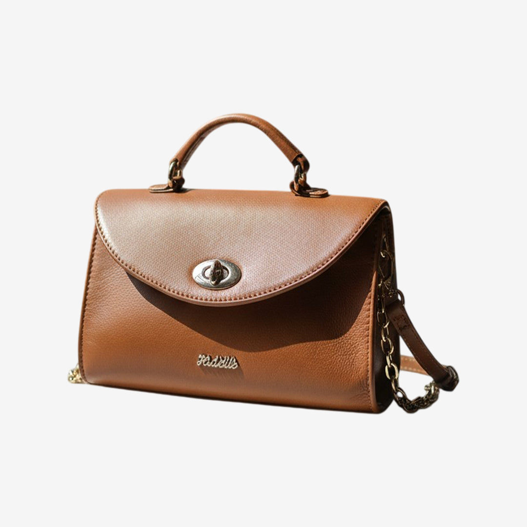 ELISA SHOULDER BAG TAN