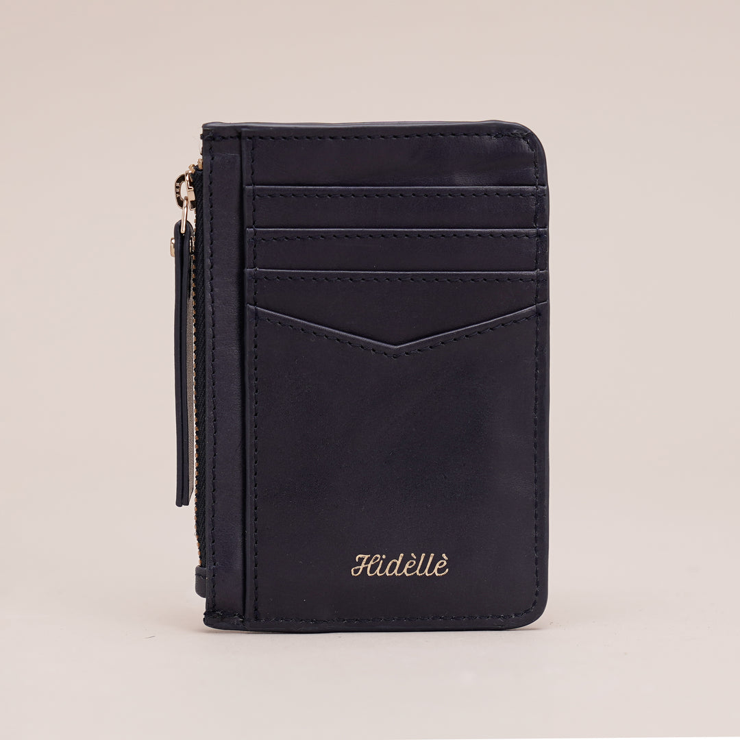 Edme Card Holder Navy - HIDELLE