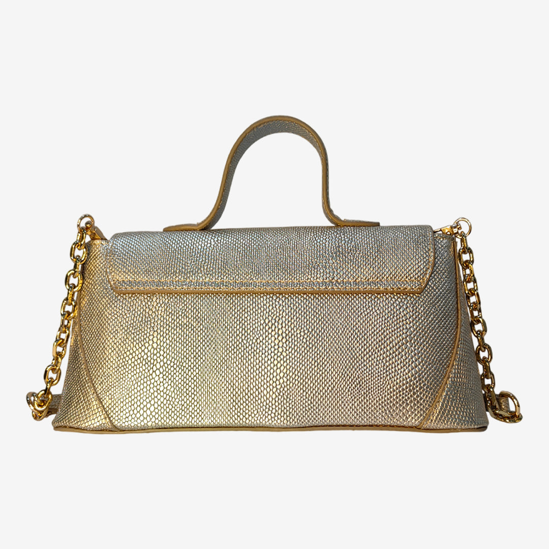 ALMA SHOULDER BAG LIGHT GOLD