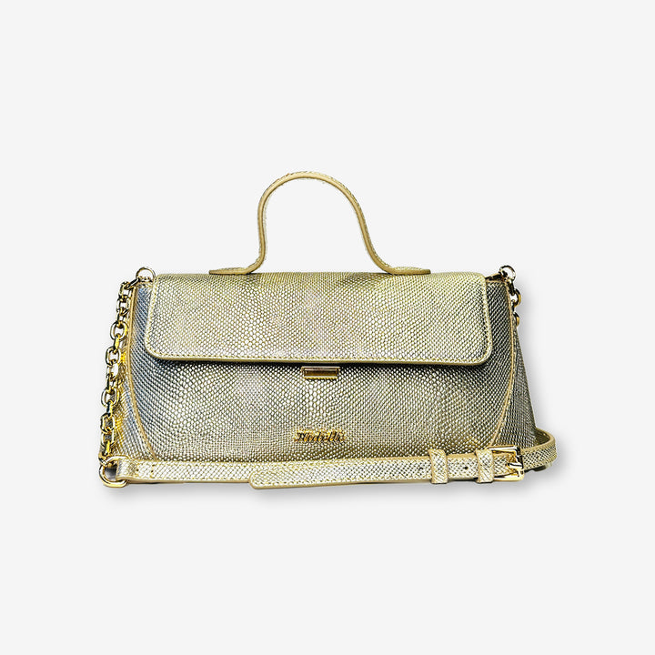 ALMA SHOULDER BAG LIGHT GOLD