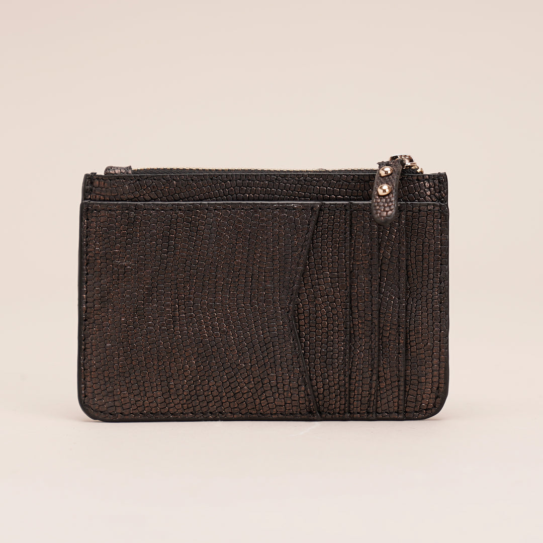 Isla Card Holder Bronze - HIDELLE