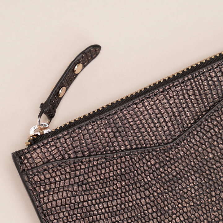 Isla Card Holder Bronze - HIDELLE