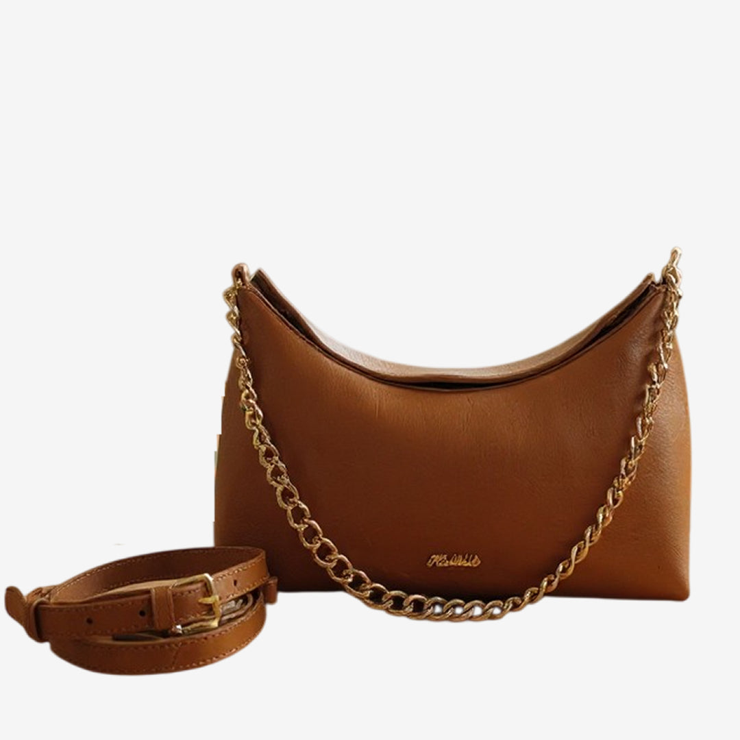 JADE SATCHEL BAG TAN