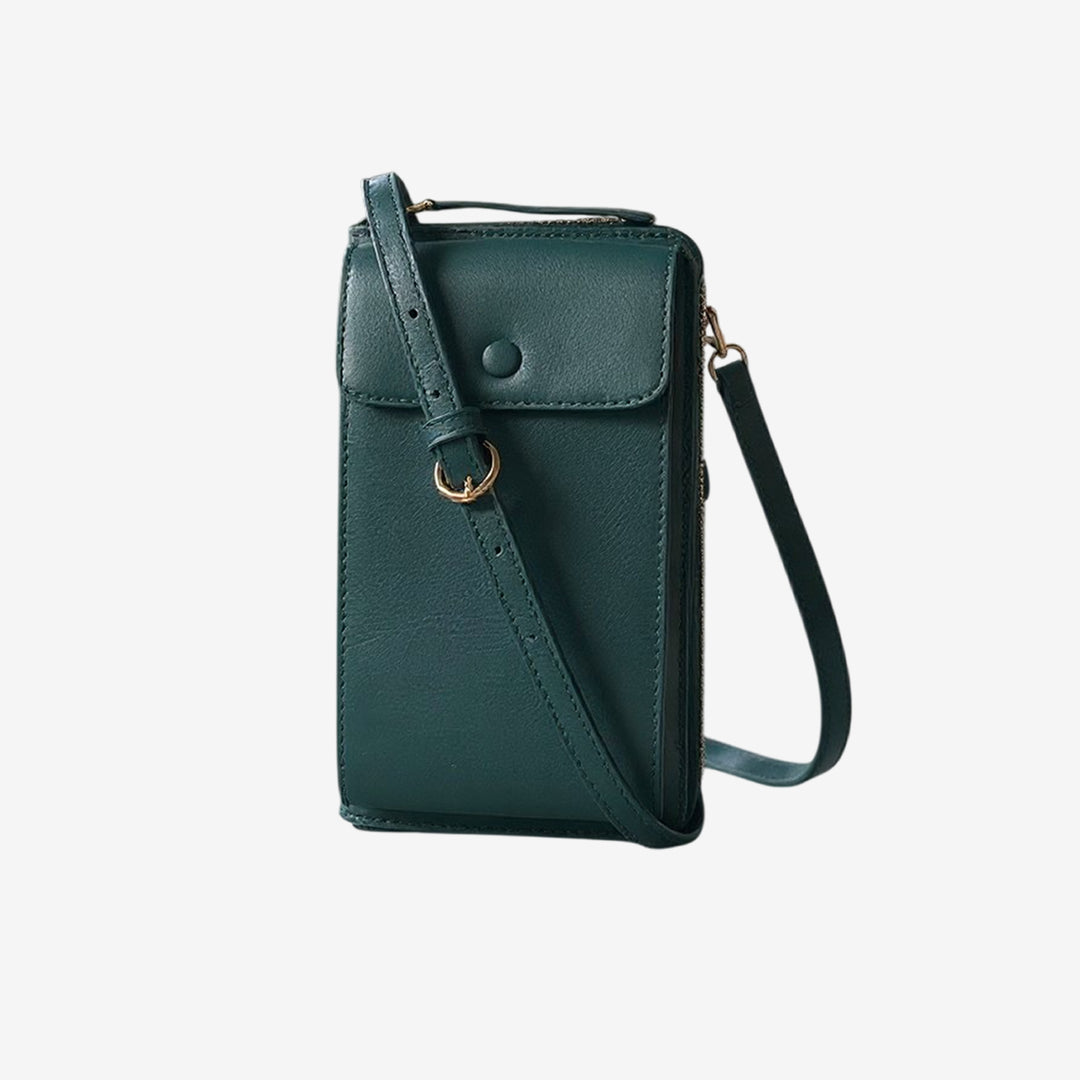 JANICE PHONE + WALLET SLING BAG GREEN