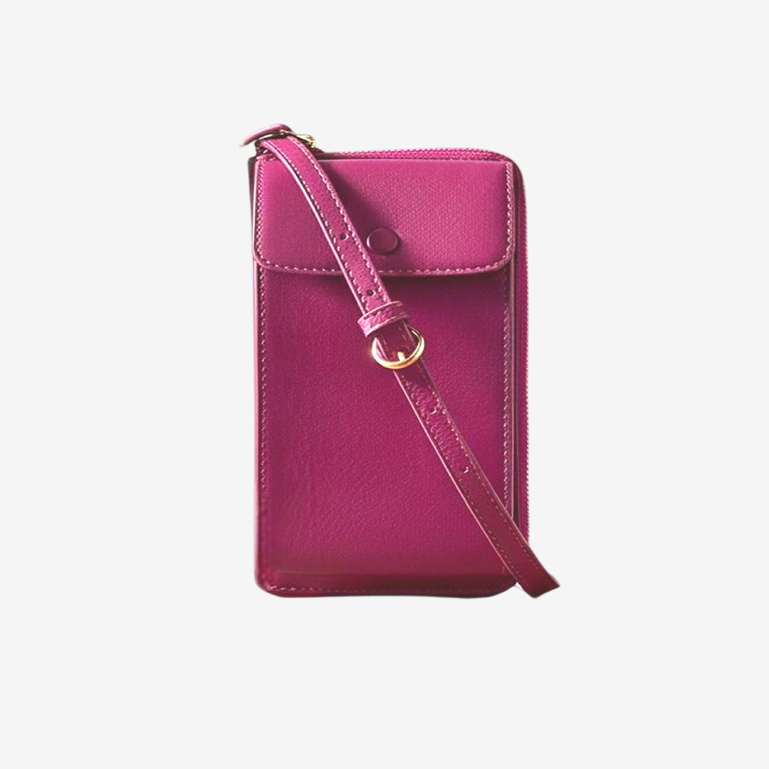 JANICE PHONE + WALLET SLING BAG PINK