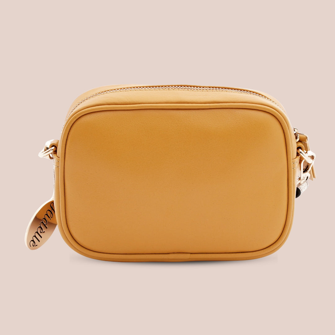 Nadia Sling Bag Yellow - HIDELLE