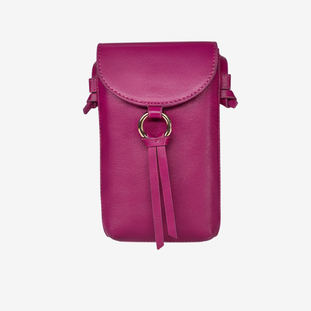 ROSE PHONE SLING BAG PINK