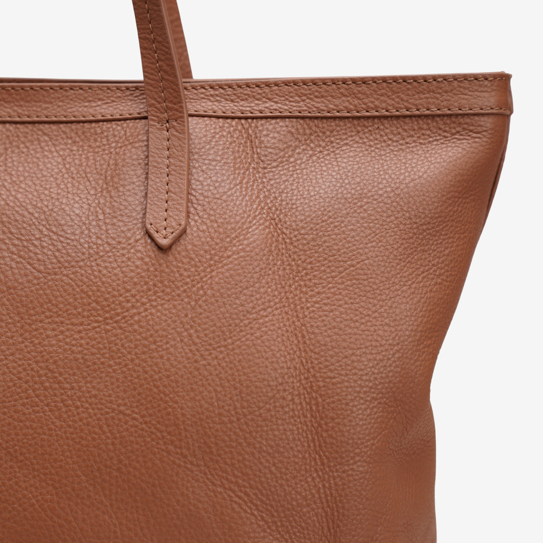 MILEY TOTE COGNAC