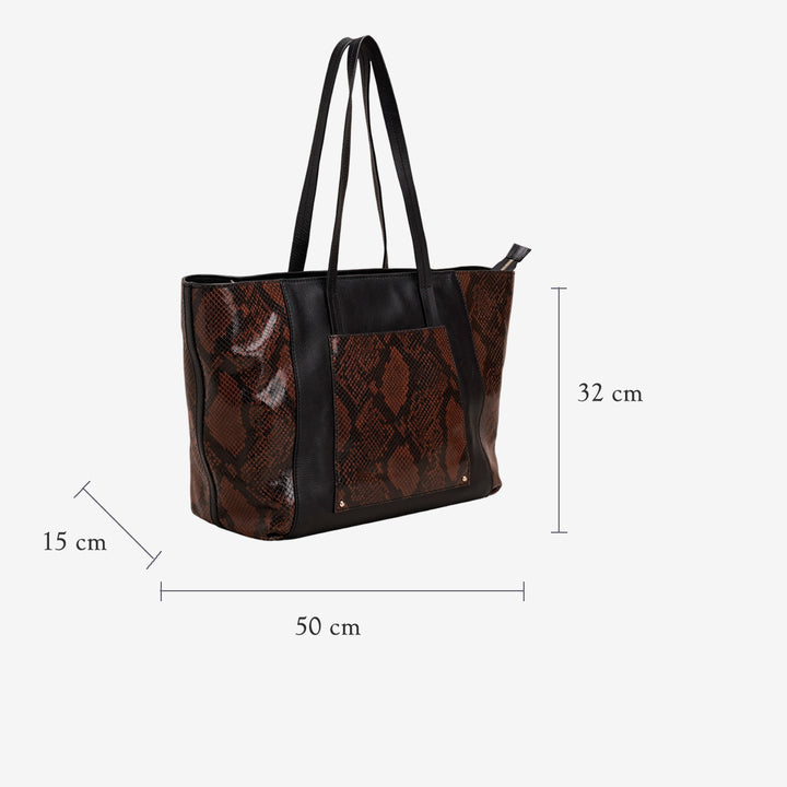 PAULE TOTE BLACK PYTHON