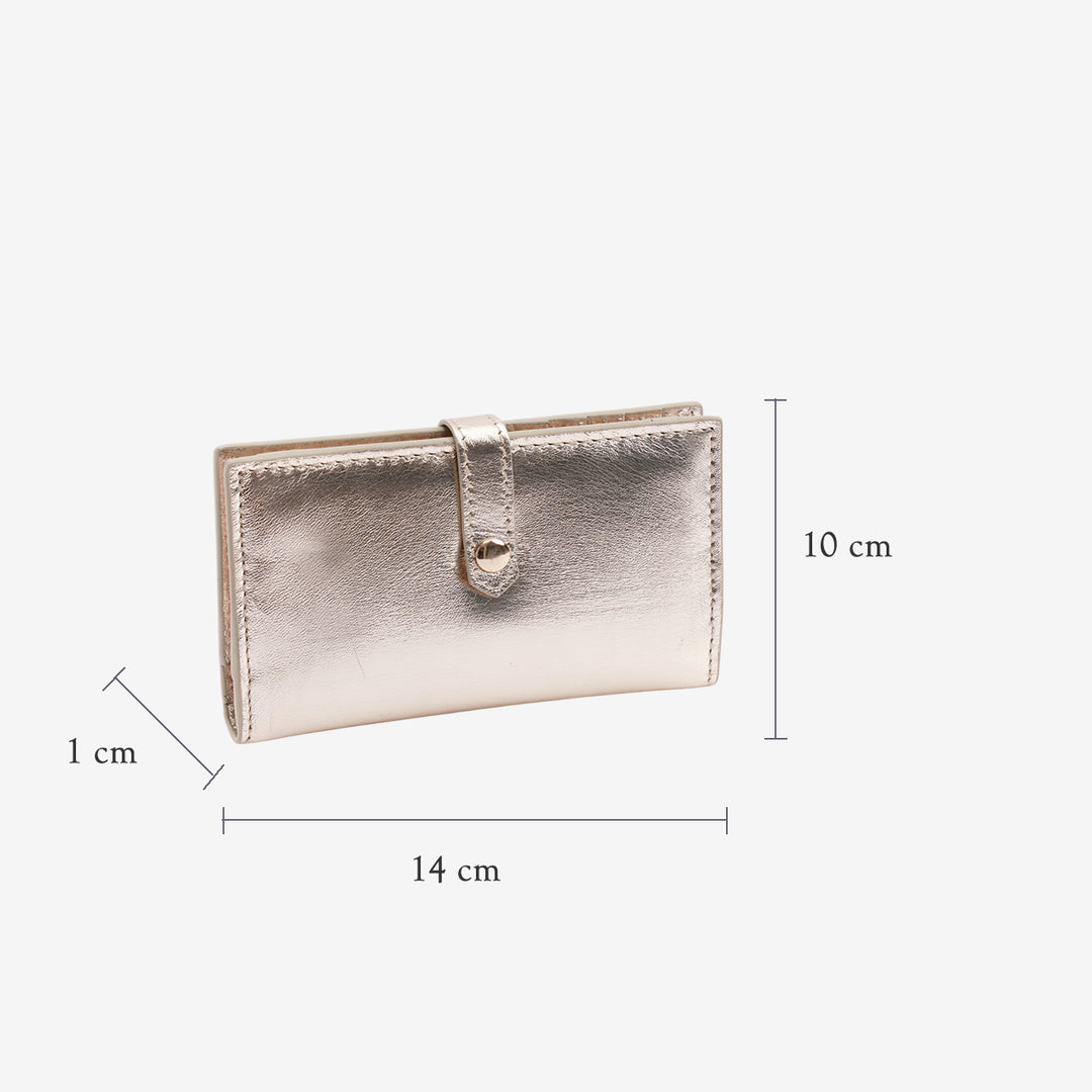 LILY WALLET LIGHT GOLD