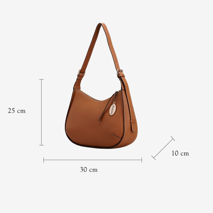 PAULINE HOBO BAG TAN